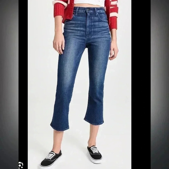 Moussy Denim - Moussy MV Emma Cropped Flare- Hi Jeans